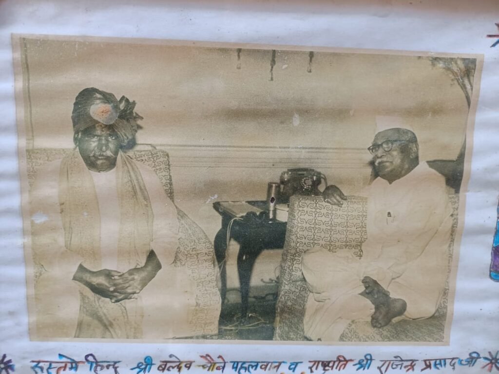 Baldev Pahalwan Rashtrapati ji ke sath गामा पहलवान को किसने हराया ?
